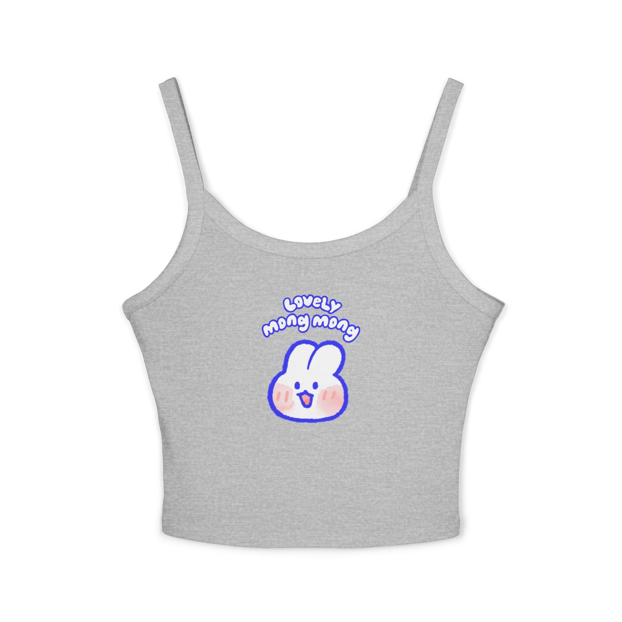 Lovely Mong Mong Spaghetti Strap Tank Top